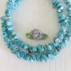 ☆☆ターコイズブルーネックレス☆☆☆