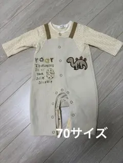 SLAP SLIP ロンパース 恐竜柄 70サイズ　スラップスリップ