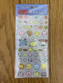 チェゴシム　青　タイルシール