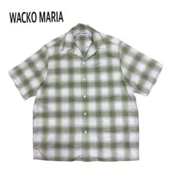 WACKO MARIA オープンカラー オンブレ チェック シャツ 半袖のサムネイル