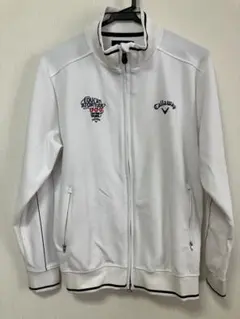 キャロウェイ メンズ ゴルフウェア ブルゾン ジャケット 白 Ｍ