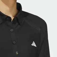 アディダス ゴルフ AERORDY ストレッチBDシャツ 女性M BLK 新品
