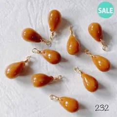 232チェコドロップビーズ マーブルsale!!!