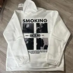 新品　パーカー　ストリート カジュアル 白　ホワイト　裏起毛　４XL