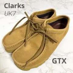 モカ　ブラウンClarks クラークスワラビーGTX UK7のサムネイル