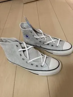 コンバーススエードオールスター US HI 2023秋冬モデルスモーキーホワイト