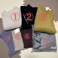 GRL.SHEIN冬服まとめ売り