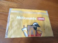 【新品未使用　マクドナルド福袋】マクドナルドとCHUMSのコラボ ジップバック