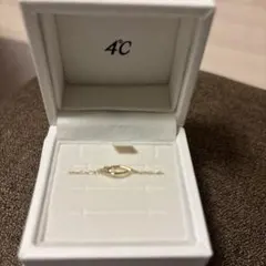 4°C シンプルブレスレット オリジナルボックス付き　保証書付き 4°C シンプルブレスレット オリジナルボックス付き保証書付き