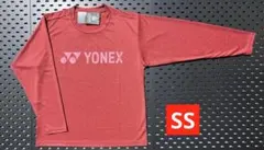 YONEX UNI ロングTシャツ 受注会限定 レッド 001 SSサイズ