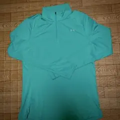 アンダーアマー★RUN★ハーフジップ長袖トップス ★ミントグリーン★LG/G/G