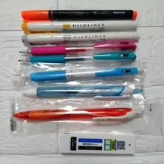 まとめ売り　ボールペン　マーカー　シャープペン　サラサ　ジェットストリーム