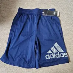 adidas ネイビー ハーフパンツ CLIMACOOL