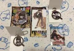 春川魔姫 百田解斗 缶バッジ アクリルキーホルダー カード ステッカー セット