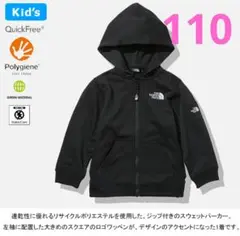 完売　新品　ノースフェイス スクエア ロゴ フルジップ ジップアップ パーカー