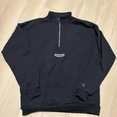 FROCLUB ハーフジップ ブラックスウェット