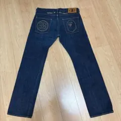 ト*ロ様 【稀少】Stussy × A BATHING APE デニムパンツ　3 ト*ロ様 【稀少】Stussy × A BATHING APE デニムパンツ 3 - メルカリ