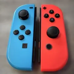 【美品純正完動品】Nintendo Switch ジョイコン 青と赤③
