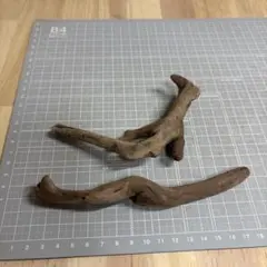 水槽用流木 2本セット　S21