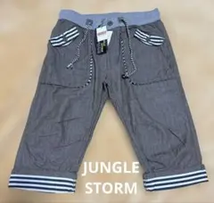 JUNGLE STORM メンズ　リブブッシュ　クロップドパンツ　Mサイズのサムネイル