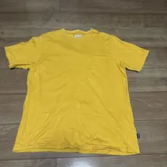 BEAMS Tシャツ イエロー Lサイズ ポケット付き