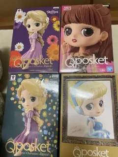 Qposket ディズニーキャラクター フィギュアセット