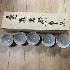 未使用 萩焼 天鵬山椿窯 湯飲み 5個セット - メルカリ