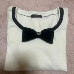 MILK リボンカットソー