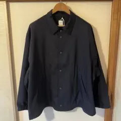 【新品】Wide Dad COACH JACKET ネイビー サイズ2のサムネイル