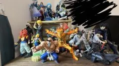 アニメキャラクター フィギュア30体セットまとめ売り - メルカリ