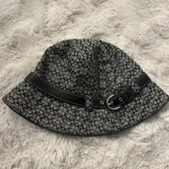 COACH バケットハット M/L ブラック
