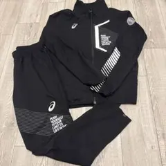 asics ヴィッセル神戸 ウィンドブレーカー 上下セット XL - メルカリ