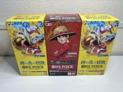 受け継がれる意志×1BOX 神の島の冒険×2BOX セット テープカット