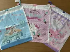 サンリオ　新品　ビニール巾着
