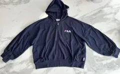 FILA ネイビー フルジップパーカー