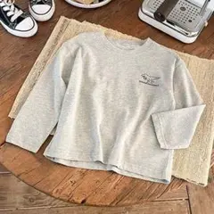 ダイナソー 恐竜柄 長袖トップス 子供服 カジュアル トップス Tシャツ