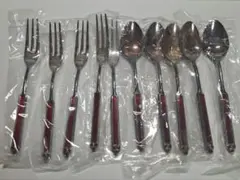 マーシャン　ニッケルシルバー　スプーン　フォーク　10本