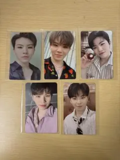SEVENTEEN WOOZI トレカ 5枚セット　まとめ売り
