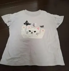 キッズ Tシャツ 猫 130のサムネイル