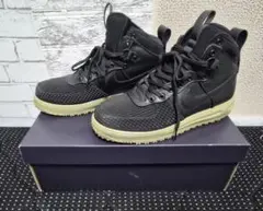 希少/本格仕様】NIKE LUNAR FORCE 1 DUCKBOOT黒 - メルカリ
