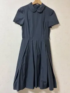 KOJI ATELIER 半袖 ワンピース ネイビー 11号 - メルカリ