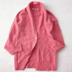 UNIQLO◇ウール100％✨ショールカラーカーディガン オールドユニクロ M