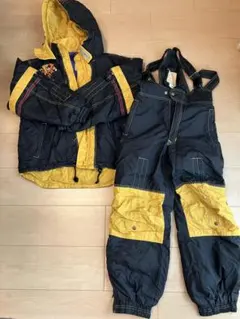 【ウィンデックス】⠀✨美品✨スノーウェア上下スノボ スキーウェア キッズ140 VISIONPEAKS（ビジョンピークス） スキーウェア ジュニア キッズ 子供