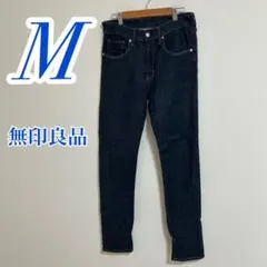無印良品 MUJI デニムパンツ M ブルー スキニーパンツ カジュアルのサムネイル