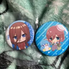 五等分の花嫁 缶バッジ 2個セット