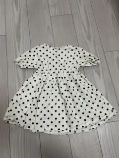 SERAPH 水玉模様 半袖ワンピース 100