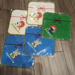 ミニタオル ハンカチ　5枚セット マツケン