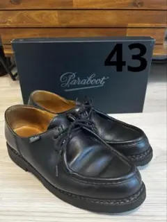 美品】パラブーツParaboot ブライトン BRIGHTON 黒 UK8.0 - メルカリ