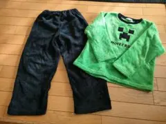 マイクラ　パジャマ フリース　130cm