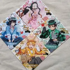 鬼滅の刃 ufotable Cafe 2023 コースター 4枚セット